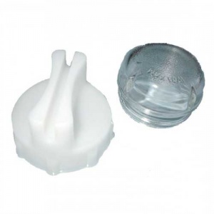 Glass Oven Lamp Lens Cover & Removal Tool